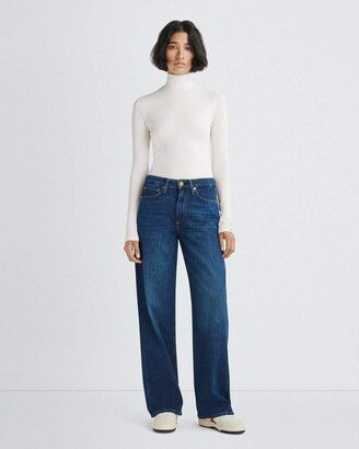 Logan Wide Leg- Annalise Mid-Rise Rigid Jean