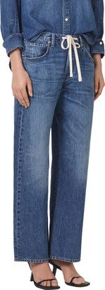 Brynn Wide Leg Organic Cotton Trouser Jeans