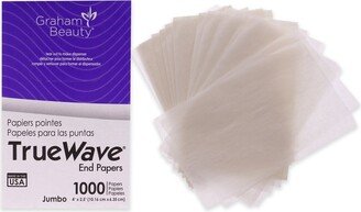 TrueWave end Paper - Jumbo by Graham Beauty for Unisex - 1000 Count Papers