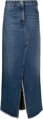 DARKPARK Denim Maxi Skirt