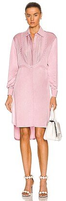 Edition 1993 Tailored Shirt Dress in Pink