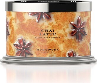 HOMEWORX BY SLATKIN & CO. Chai Latte Scented Four-Wick Candle