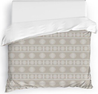 DAMASCUS TAUPE Duvet Cover