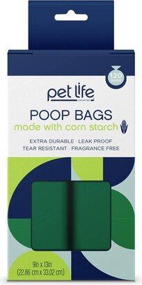 Pet Life Unlimited Cornstarch Dog Poop Bags - 120ct