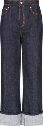 Straight-Leg Jeans-BQ