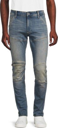 Mid Rise Faded Skinny Jeans