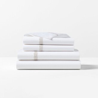 Ralph Lauren Spencer Cable Embroidery Sheet Set