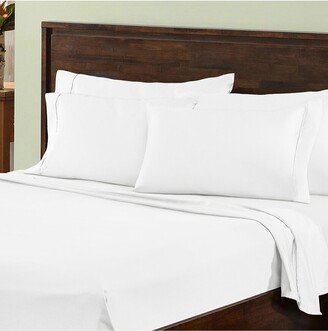 Premium Plush 1000 Thread Count Solid Deep Pocket Cotton Rich Bed Sheet Set