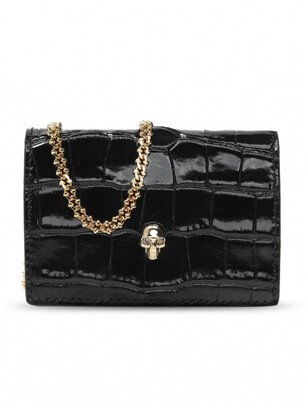 Card Case On Chain - Black