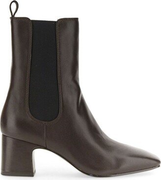 Cher Square Toe Ankle Boots