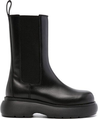 leather Chelsea boots-AF