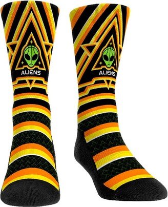 Men's Rock 'Em Socks Aliens Hook Crew Socks