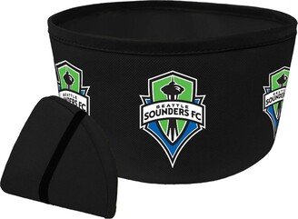 All Star Dogs Seattle Sounders Fc Collapsible Travel Dog Bowl