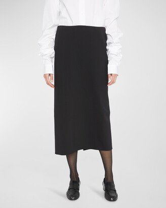 Alumo Straight Midi Skirt