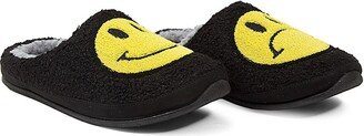 Faux Shearling Emoji Slippers