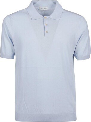 Button Detailed Short-Sleeved Polo Shirt-AC