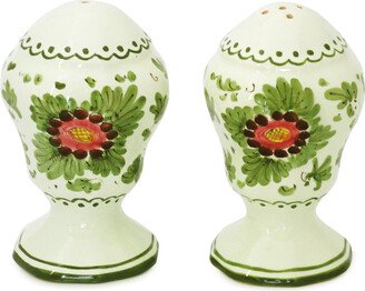 Moda Domus painted Ceramic Salt and Pepper SetDomus