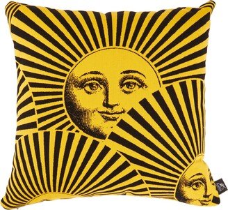 Outdoor Cushion 40x40 Cm Soli A Ventaglio Pillow Or Pillow Case Ocher