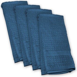 4pk Blue Kitchen Towels Blue