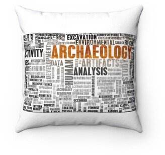 Archaeology Pillow - Throw Custom Cover Gift Idea Room Decor