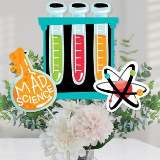 Big Dot Of Happiness Scientist Lab - Baby Shower or Birthday Centerpiece Sticks - Table Toppers 15 Ct