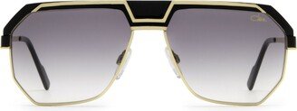 790/3 Black - Gold Sunglasses