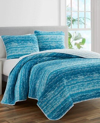 Ocean Waves 3-Piece King Quilt Set