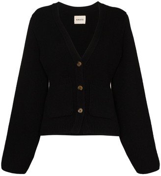 The Scarlet cashmere-blend cardigan