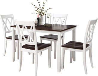 Dining Table Set Home Kitchen Table and Chairs