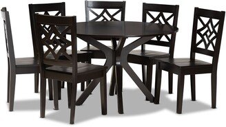 Miela Modern and Contemporary 7-PC Dining Set