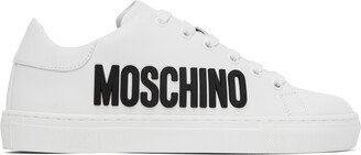 White Logo Sneakers