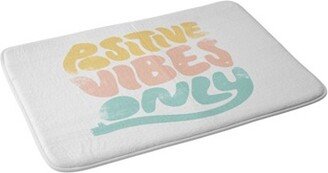 Phirst Positive Vibes Only Memory Foam Bath Mat