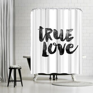71 x 74 Shower Curtain, True Love by Motivated Type