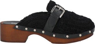 Mules & Clogs Black-AM