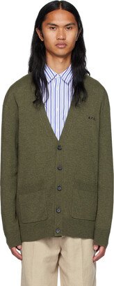 Khaki Theo Cardigan