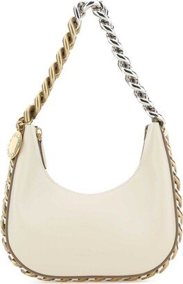 Logo Charm Chain-Detailed Shoulder Bag