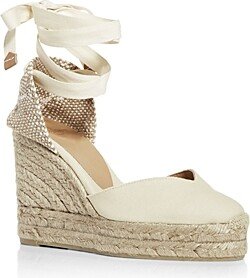 Women's Chiara Ankle Tie Wedge Espadrille Sandals