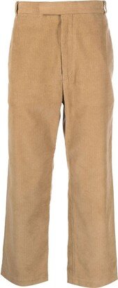 Corduroy Cropped Trousers-AH