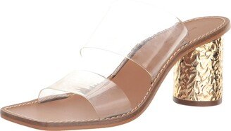 Women's Pebba Vinyl Mule Heeled Sandal