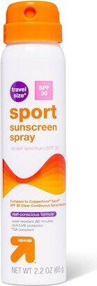 Sport Sunscreen Spray - SPF 30 - 2.2oz - up & up™