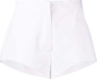 AMOTEA Donna poplin-cotton shorts