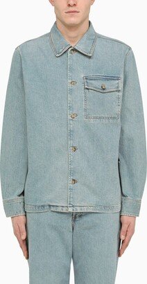 Blue denim shirt-AA