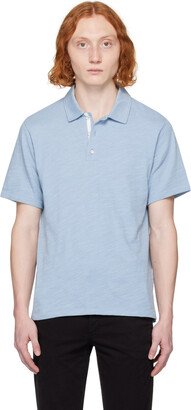 Blue Classic Flame Polo