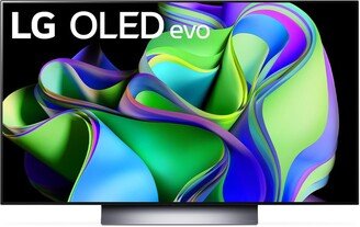 Oled48C3PUA 48 4K Uhd OLED evo Smart Tv with Ultra Slim Design, Dolby Vision, & A9 Intelligent Processor (2023)