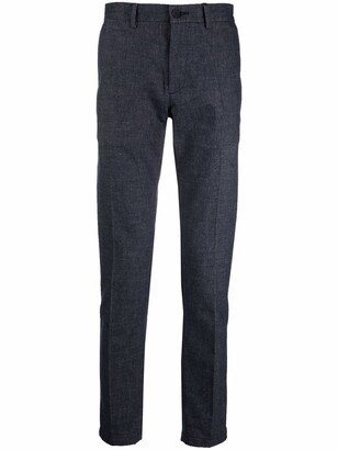 Slim-Cut Chino Trousers-AN