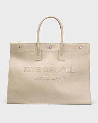 Men's Rive Gauche Leather Tote Bag