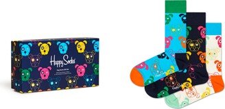 Mixed Dog Socks Gift Set, Pack of 3