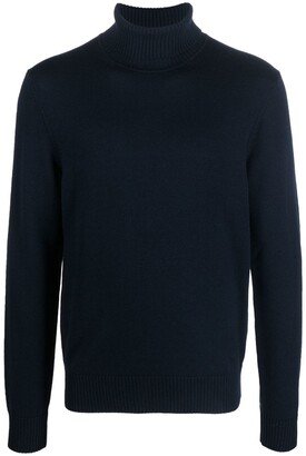 Roll-Neck Knit Jumper-AJ