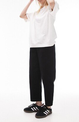 Pleated Cotton Corduroy Trousers