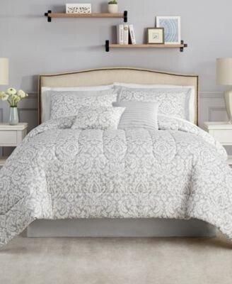 Dashing Damask Comforter Sets